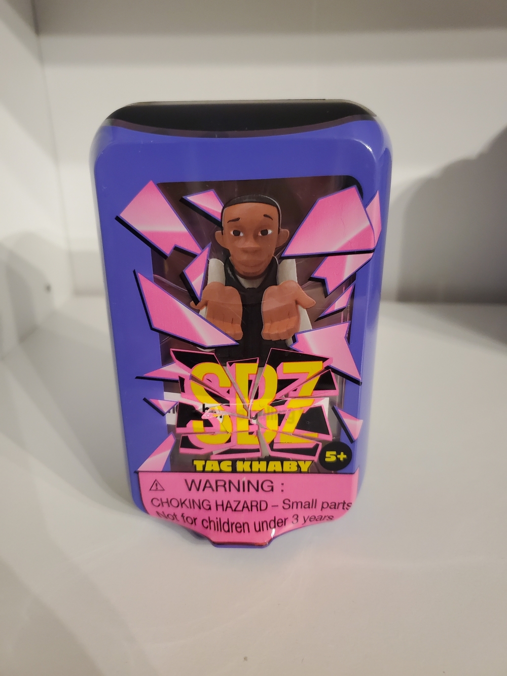 Screenbreakz Tac Khaby Collectible Action Figure - Pink Accent